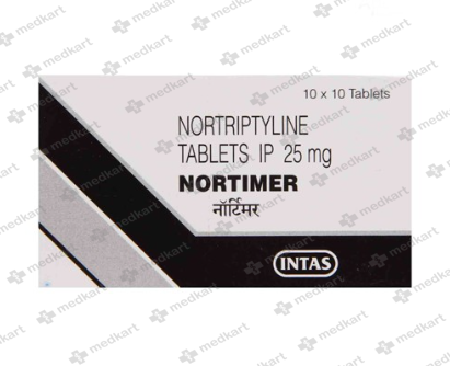 NORTIMER 25MG TABLET 10'S