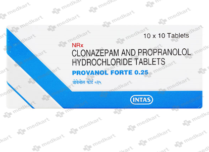 PROVANOL FORTE 0.25MG TABLET 10'S