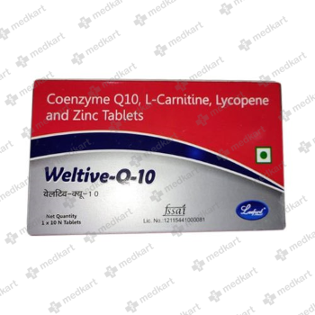 WELTIVE Q10 TABLET 10'S