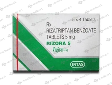 RIZORA 5MG TABLET 4'S