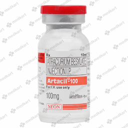 ARTACIL 100MG VIAL INJECTION 10 ML