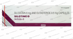 SILOTIME D 8MG CAPSULE 10'S