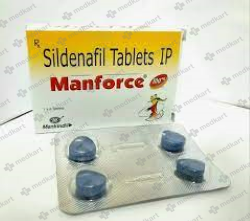 MANFORCE 100MG TABLET 4'S