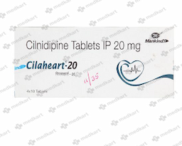 CILAHEART 20MG TABLET 10'S