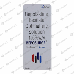 BEPOSURGE EYE DROPS 5 ML