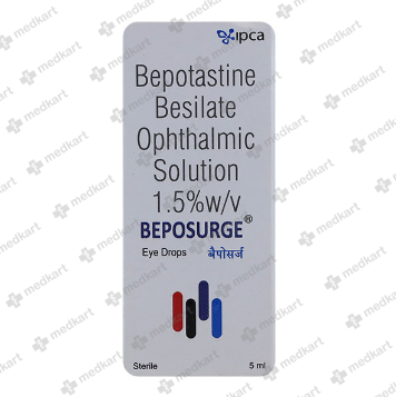 BEPOSURGE EYE DROPS 5 ML