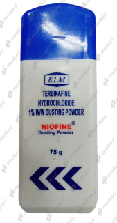 NIOFINE DUSTING POWDER 75 GM