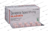 GLADOR 4MG TABLET 10'S