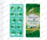 DIGENE PUDINA PEARLS TABLET 10'S