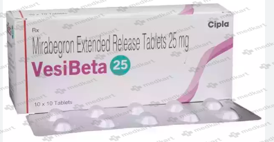 VESIBETA 25MG TABLET 10'S