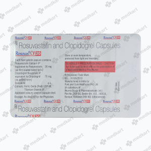 ROSUVAS CV 20MG TABLET 10'S