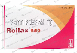 RCIFAX 550MG TABLET 10'S