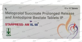 STARPRESS AM XL 50MG TABLET 10'S