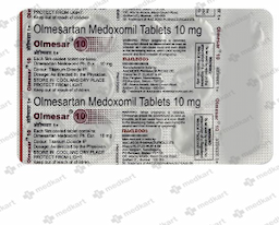 OLMESAR 10MG TABLET 15'S