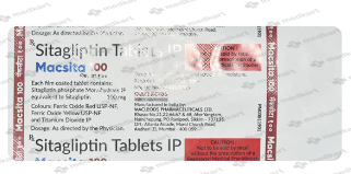 MACSITA 100MG TABLET 10'S