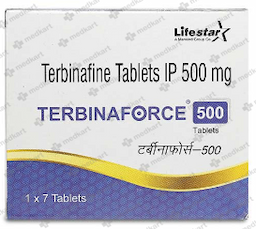 TERBINAFORCE 500MG TABLET 7'S