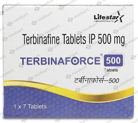 TERBINAFORCE 500MG TABLET 7'S