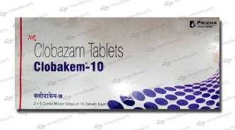 CLOBAKEM 10MG TABLET 10'S