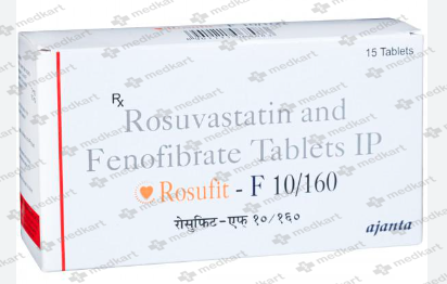 ROSUFIT F 10/160MG TAB 1X15