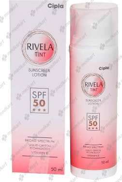 RIVELA TINT SUNSCREEN LOTION 50 ML