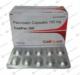 CADIPAN 10K CAPSULE 10'S