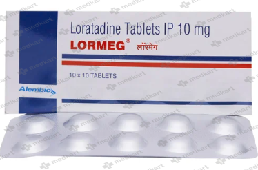 LORMEG 10MG TABLET 10'S