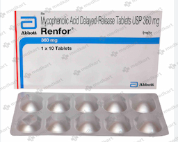 RENFOR 360MG TABLET 10'S