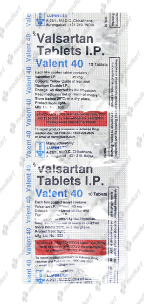 VALENT 40MG TABLET 10'S