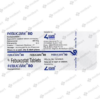 FEBUCARE 80MG TABLET 10'S