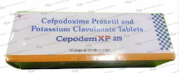 CEPODEM XP 325MG TABLET 10'S