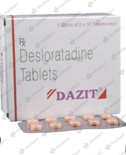 DAZIT 10MG TABLET 10'S