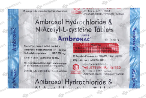 AMBRONAC TABLET 10'S