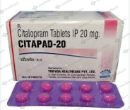 CITAPAD 20MG TABLET 10'S