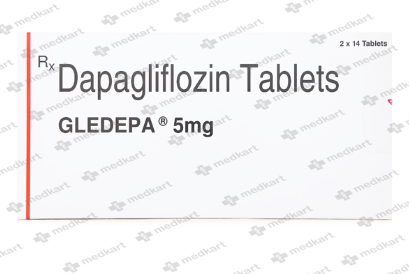 GLEDEPA 5MG TABLET 14'S