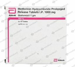 GLUFORMIN I 1GM TABLET 15'S