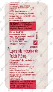 LOMOFEN PLUS 2MG TABLET 20'S