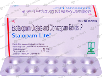 STALOPAM LITE TABLET 10'S