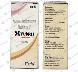 XYLORIS NASAL DROPS 10 ML