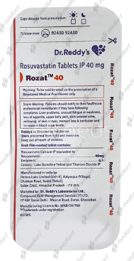 ROZAT 40MG TABLET 14'S