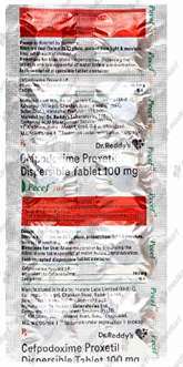 PECEF 100MG TABLET 10'S