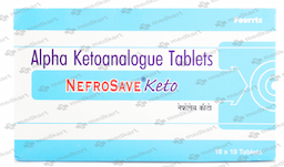 NEFROSAVE KETO TABLET 10'S