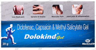 DOLOKIND GEL 20 GM