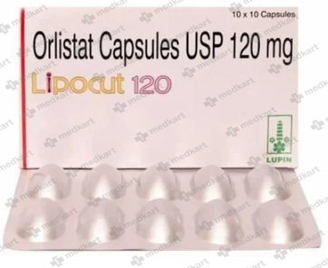 LIPOCUT 120MG CAPSULE 10'S