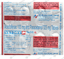 VETORY P 100/325MG TABLET 10'S