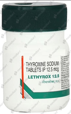 LETHYROX 12.5MCG TABLET 50'S