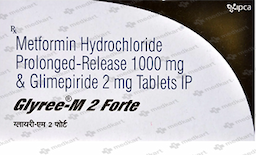 GLYREE M 2MG FORTE TABLET 10'S