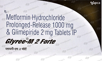 GLYREE M 2MG FORTE TABLET 10'S