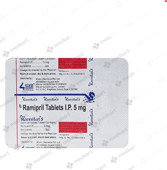 RAMILAT 5MG TABLET 10'S