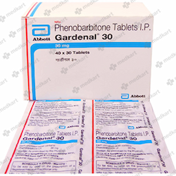 GARDENAL 30MG TABLET 10'S