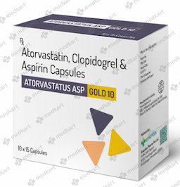 ATORVASTATUS ASP GOLD 10MG CAPSULE 15'S